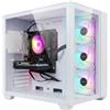 STGSivir PC Gaming Fisso, Computer Gaming, GeForce RTX 3050 6 GB GDDR6, Ryzen 5 5500 fino a 4,2 GHz, 16 GB DDR4, 1 TB SSD, WiFi 6, BT 5.0, ventole RGB x3, Windows 11 Pro