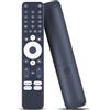 WKOLF Telecomando di ricambio per Strong SRT 420 DVB-T2 H.265, per MECOOL G20, per Homatics Big R-C-OHS-C009 (funzione vocale)