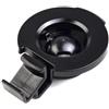 Drhomeam Supporto a clip per GPS Garmin Nuvi 55 55LM 56 56LM 57 57LM 58 58LM, plastica, nero