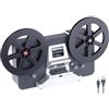Somikon Film Scanners - scanner: Scanner per film/Digitalizzatore per Super 8 e 8 mm, per grandi bobine di film fino a 7, funziona senza PC (Stand-Alone) (8mm, digitalizzare super 8 dispositivi)