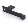 Generic Impugnatura in metallo per fotocamera Leica Q2 Q3, supporto per pollice in alluminio, blocco di sicurezza a contatto caldo (nero)