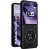 FDHYFGDY Custodia per Motorola razr 70 Ultra/60 Ultra Cover, Guscio Protettivo Antiurto Multifunzionale, Protezione Fotocamera con supporto e porta anelli, Anticaduta di grado militare