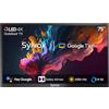 SYLVOX 75 Google TV da Esterno, QLED 4K UHD 2000Nits, IP55 Impermeabile