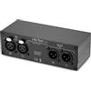 Nobsound | Little Bear 3(1)-IN-1(3)-Out XLR Balance Stereo | Switcher audio passivo | Selettore | Splitter Box