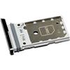 Mainhattan Mobile Porta Scheda SIM per Samsung Galaxy S21 FE (SM-G990B, SM-G990B/DS), Parte di Ricambio Originale, Grigio