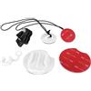 Tenlacum PTCM 8pcs Surf Surfing Fissare Il Mount Kit Pack attacchi FCS tavola da Surf Gomma Spina di bloccaggio per Gopro Hero 2/3/3 + 4 Telecamera