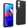 REY Cover in Gel TPU Nera per VIVO Y17s - Y28 5G - Y36i 5G, Ultra Sottile 0,33 mm, Morbido Flessibile, Custodia Silicone