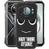 KJYFOANI Cover Compatibile con Doogee S Cyber PRO (6.58), Nero Morbido Silicone Ultra Sottile TPU Gel Protezione Case, Anti-Graffio Antiurto Bumper Custodia - DU06
