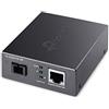 TP-Link TL-FC311A-20 Gigabit Ethernet Media Converters, Estende la Distanza della Fibra Fino a 20 km, Porta in Fibra SC, Porta RJ-45 GE, 1,25Gbps, Auto Negoziazione, 1550 NM TX, 1310 NM RX