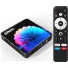 GREVA 8K Android 13.0 TV Box 4GB RAM 32GB ROM RK3528 Chipset Supporto 2.4G/5G Dual-Band WiFi 6 BT5.0 3D HD Smart TV Box Bluetooth USB 3.0 10/100M Ethernet LAN, Android Box 1080P 2K 4K