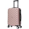 CELIMS - Valigia Cabina 55x40x20 | Trolley Cabina | Trolley Bagaglio a Mano | Valigia Rigida Piccola | Oro Rosa
