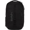 satch con:next Backpack zaino scuola ergonomico, impermeabile e leggero, con scomparto laptop e box porta-quaderni integrata Urban Black - Nero