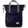 Roka London Roka Bantry Tote Zaino per donne, uomini e bambini, con tasche multiple e cinghie regolabili per lavoro, scuola, viaggi, Blu, S, Design moderno