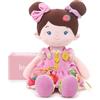 LeyaDoll bambola di peluche 40 cm, giocattolo sensoriale e educativo ispirato al metodo Montessori, morbida compagna per neonati 0-3 anni, idea regalo di compleanno per bambina-Sweetheart Girl-Light