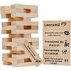 Sternstunde Italiano Lust Tower, Giochi Erotiici Coppie, 48 Pezzi Tumbling Tower Stacking Blocks Game, Regalo Originale per Anniversari e San Valentino, Per Coppie, Amanti, Adulti
