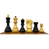 TAJ CHESS STORE Set di scacchi da torneo russo Zagabria - Scacchi in legno artigianale con scacchiera in legno di ebano da 53,3 cm con bordi in Sheesham - Taj Chess Store