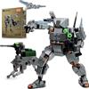 MyBuild Alpha Pathfinder 6020 delle forze armate - Mech tattico ricognizione con drone scout e bot di supporto K9 | Modello di robot articolato | Età 14+