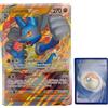 BB-Toy-Trades TCG PKM - Biglietto da collezione XXL Black Star Promo - Tedesca - Fullart Holo Mega Jumbo Oversize con custodia BB-Toy-Trades (Lucario Vstar)