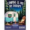 KZQNXHJPRL Roulotte Campeggio Puzzle 1000 Pezzi Carta per Adulti Foresta Notturna Gioco di Puzzle 1000 Pezzi Relax Famiglia 38x26cm/1000pcs