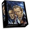 Wild Star Hearts Dracula and Van Helsing - Puzzle da 1000 pezzi, motivo: Rick Melton, stampa gotica horror dark fantasy (include poster A4 e guida puzzle)
