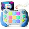 Azyh Giochi portatili per bambini, giochi a pressione rapida lampeggianti aggiornati per bambini, gioco di fidget con luce a spinta, gioco educativo portatile per ragazzi, ragazze e ragazzi
