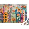 gHjKIZxCvBn Edifici Colorati Puzzle 1000 Pezzi Puzzle per Adulti Arte Astratta Puzzle per Famiglia Relax Decorazione Casa Regalo 52x38cm/1000pcs
