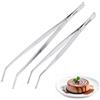 Westmark 2 Pinzette da Cucina - Per lavori di precisione, superfici dentellate per una presa sicura, lavabili in lavastoviglie, impugnatura ergonomica - Acciaio inossidabile