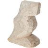 Honsell 79215 - Pinguino grezzo prefabbricato in pietra ollare, circa 10 cm di altezza, per lavorare con raspa e lima, ideale anche per bambini, colorato.