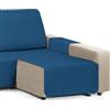 Martina Home Copri chaise longue imbottito Diamond, 200 cm, blu - universale