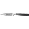 Zanetti, Coltello Sbucciatore Universale Modello Ultra, Coltello Acciaio Inox, Lama 9 cm, Spessore 2 mm, Coltello Cucina, Manico Vuoto Acciaio Inox