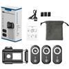EpheyFIF Kit di lenti per microscopio per telefoni cellulari con ingrandimento macro 100x, 150x, 200x, luce LED per fotografia ravvicinata chiara e luminosa (kit di lenti 3 in 1)