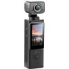 Oxxggkao Telecamera portatile con display da 4,8 cm con porta di tipo C e microfono a condensatore per Vlog e Action Camerar Adventure