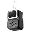 hogtnd Collana in miniatura, fotocamera per il pollice, resistente, alloggiamento in ABS, adatta per eventi sportivi e scatti quotidiani, funzionalità, elegante collana video