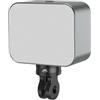 CAZSTYK Mini luce di riempimento a LED in alluminio con 3 temperature di colore Supporto per scarpa fredda per fotocamera Telefono Fotografia Vlog Live Streaming Viaggio Vlog Light Set