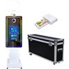 LyyyCaaa Macchina fotografica con specchio touch screen da 21,5, cabina fotografica per selfie, con luce RGB e custodia per foto, per eventi e feste (bianco, macchina+stampante)