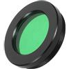HOLIDYOYO Filtro Telescopico Verde da 1,25 Pollici in Lega di Alluminio e Vetro per Osservazione Planetaria e Cittadina, Accessorio Professionale per Migliorare Effetto Visivo