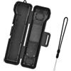 CAZSTYK Custodia rigida da viaggio per Pocket 4 3 Action Camera con design antiscivolo e custodia protettiva completa