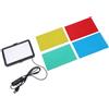 YROHGKPN USB LED Video Light Dimmerabile 2700-6000K Piccoli Treppiedi Opzionali e Filtro Colore per Fotografia e Streaming, Luce Fotografica Dimmerabile