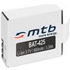 mtb more energy 1x Batteria per Rollei Actioncam 425, 426 (4K 2160p)