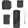 JSGHGDF Custodia protettiva in silicone resistente per Pocket 4 Vlog Camera Guard con ritaglio preciso e base antiscivolo