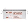Volt Polska GEL VPRO SOLAR - Batteria da 12 V, 220 Ah