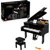 LEGO Ideas Pianoforte a Coda, Set per Adulti, Regalo Espositivo da Collezione...
