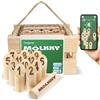 Mölkky Original Giochi da Lancio all'aperto per Giardino, Spiaggia, Feste 1...