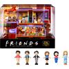 Polly Pocket Cofanetto Friends, playset tazza da caffè Central Perk, con i 6...