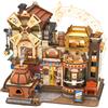 CUTEBEE Puzzle 3D Legno Bread Factory - Modellismo da Costruire Adulti con Lu...