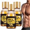 YUNFAN Men Therm Bee Venom - Mentherm Bee Venom Gynecomastia Heating Oil,Men Therm Bee Venom Oil,Gynecomastia Tightening Oil for Men,Bee Venom Oil for Eliminates Excess Breast Tissue,Reduce Chest Fat