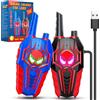 Toyokid Walkie-Talkie Bambini Ricaricabili, Giochi Bambini 3 4 5 6 7 8 9 10 Anni Maschio Spider Walkie Talkie Regalo Bambino 3 4 5 6 7 8 9 10 Anni Giochi da Esterno Giocattoli Bambino Regali di Pasqua