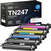 Timink TN-243CMYK MFC L3750CDW TN247 Toner: 5 MFC-L3770CDW Compatibile per Brother DCP-L3550CDW MFC-L3750CDW TN243CMYK TN247 HL-L3210CW DCP-L3510CDW HL-L3230CDW MFC-L3710CDW MFC-L3710CDW CW TN-244 7