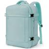 VSNOON Zaino per Easyjet 45x36x20 Bagaglio a Mano Zaino da Viaggio Aereo Borsa Viaggio Zaini Cabina Cabin Bag, Verde