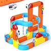 Toyokid 80 Pezzi Giochi Bambini 3 4 5 6 7 8 Anni, DIY Cube Track Trenino Elettrico per Bambini Treno Elettrico per Bambini Regalo Bambino 3-8 Anni